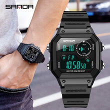Load image into Gallery viewer, SANDA Brand Men Sports Watches