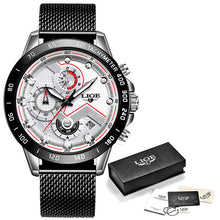 Load image into Gallery viewer, LIGE Men Watches
