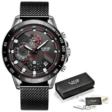 Load image into Gallery viewer, LIGE Men Watches
