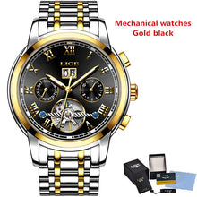 Load image into Gallery viewer, LIGE Mens Watches