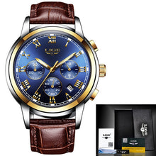 Load image into Gallery viewer, LIGE Mens Watches